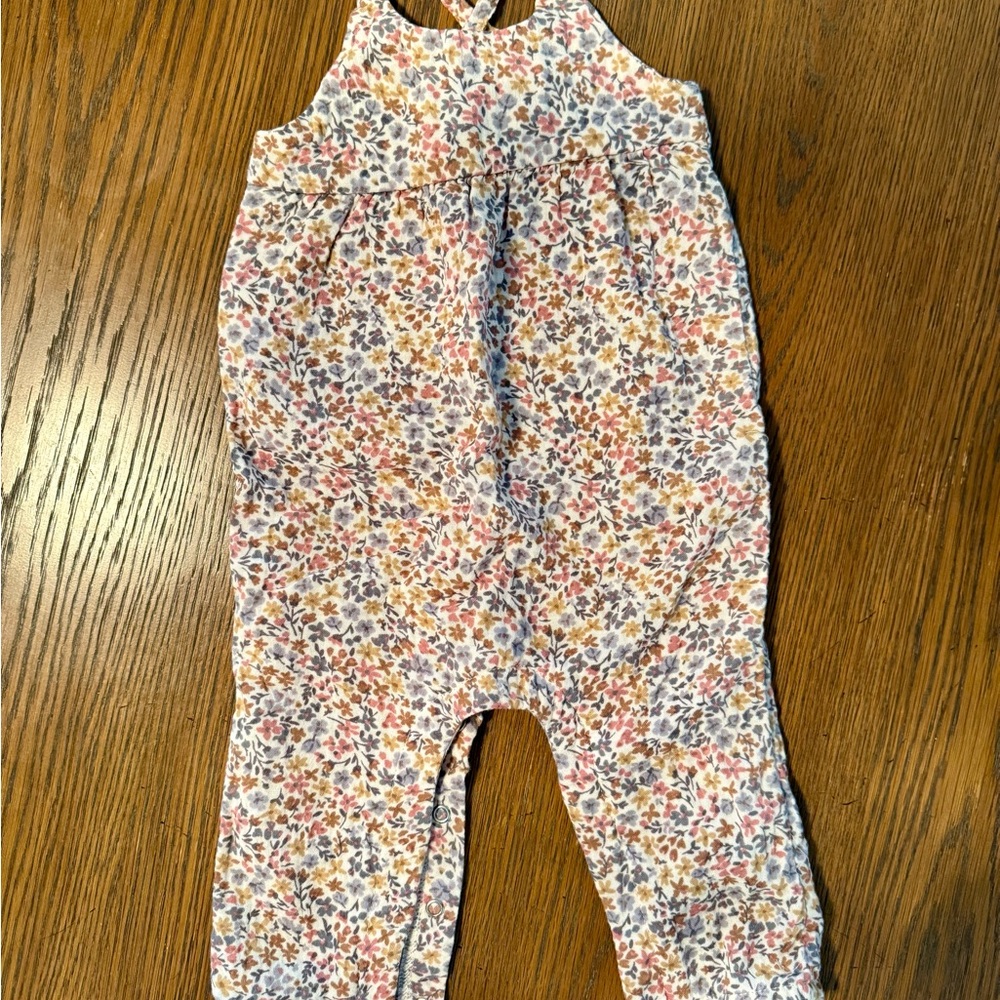 Little Planet Organics by Carter’s Baby Girl Floral Jumpsuit